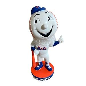 2003 MR. MET New York Mets Mascot Bobblehead Shea Stadium MLB New in Box
